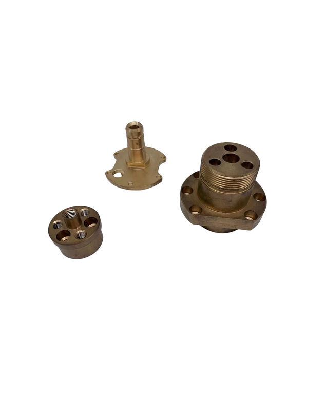 Polissage de pièces en laiton CNC personnalisées ± 0,01 mm Tolérance de précision